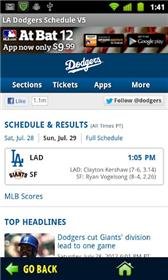 download LA Dodgers Schedule Free apk